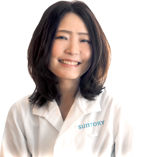 三得利健康科學研究所 岡田研究員