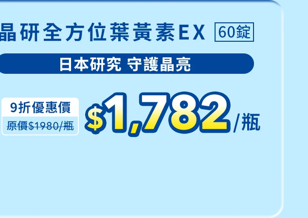 晶研全方位葉黃素EX 60錠_1