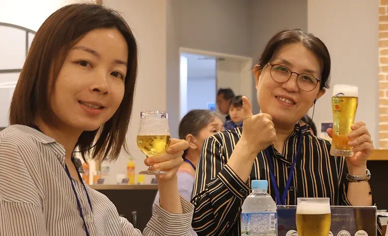 參觀三得利九州啤酒天然水工廠