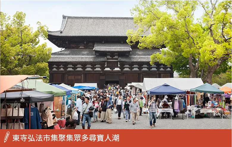 東寺弘法市集