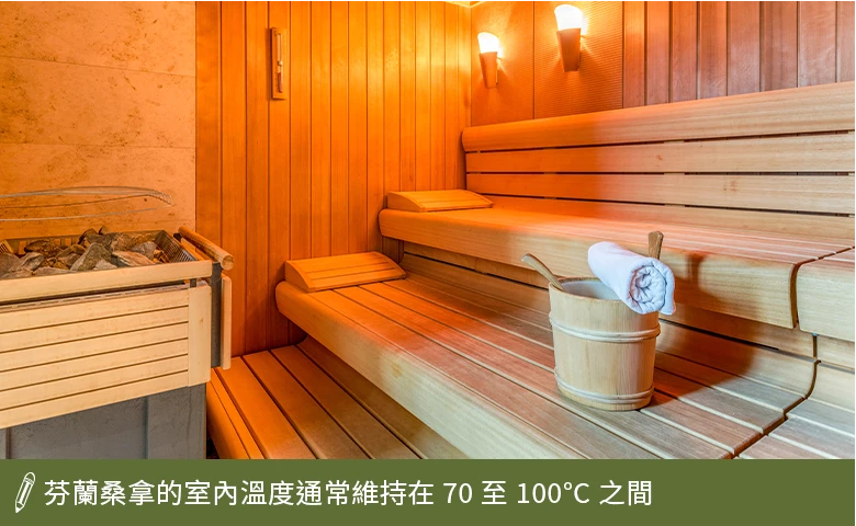 芬蘭桑拿室內溫度