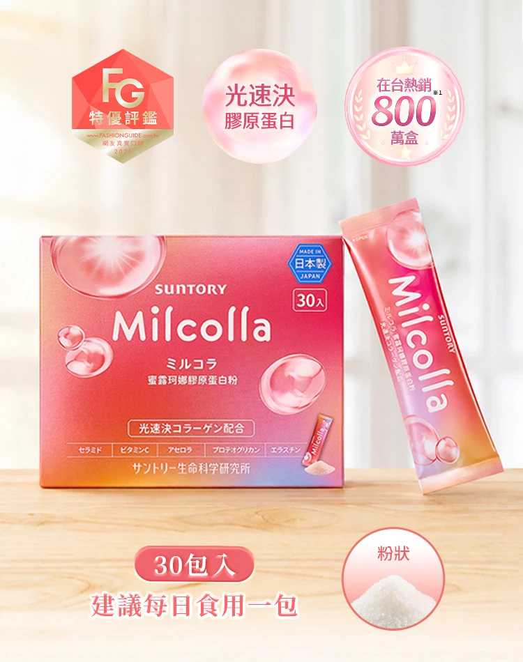 「蜜露珂娜」膠原蛋白粉，成分升級新登場，各大節日一致好評推薦！