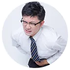 上廁所不順