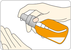 如商品使用擠不出來 可以嘗試調整壓頭方向